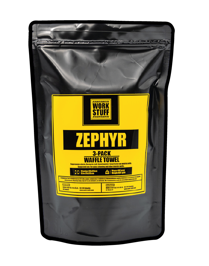 microfibra zephyr waffle towel
